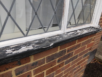 Basic Painting a Rotten Window Ledge