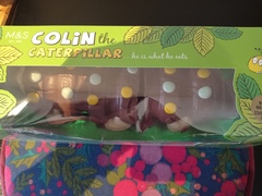 Help ! Colin Caterpillar cake broke in two !