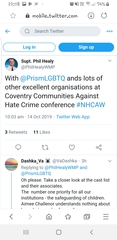 DM: Surrey PCC Townsend censured over JKR tweet re rapists