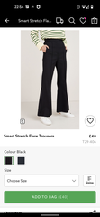 Smart black trousers - Boden Richmond or..?