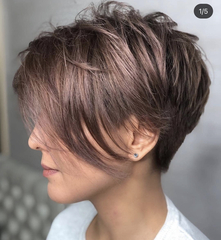 Short hair but not sensible!