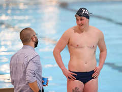 Part 2:  Female swimmers beaten by transgender athlete stage podium protest at ‘unfair’ result (