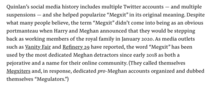 She was very much loved and supported by Britain, apparently