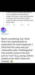 To wonder why an MP is lying about womens bathrooms?