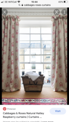 Beautiful cottage curtains