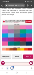 Getting my “colours done” on the cheap?
