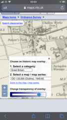 Can anyone tell me what this means on an old map? Pic included
