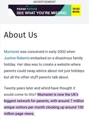 Outed on mumsnet?