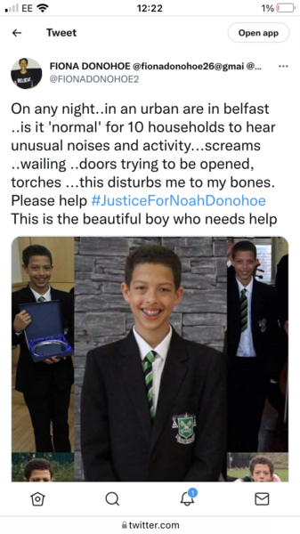 💙 THREAD 2: Will you spare five minutes to help the lovely Noah Donohoe get the justice he deserves and to support his mummy Fiona in getting the truth about what happened to her beloved son? 💙