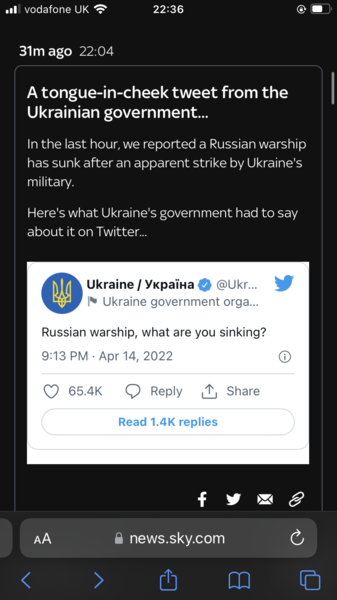 Ukraine Invasion: Part 20