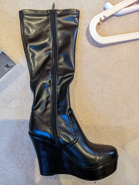 Wedge boots in my 40s?