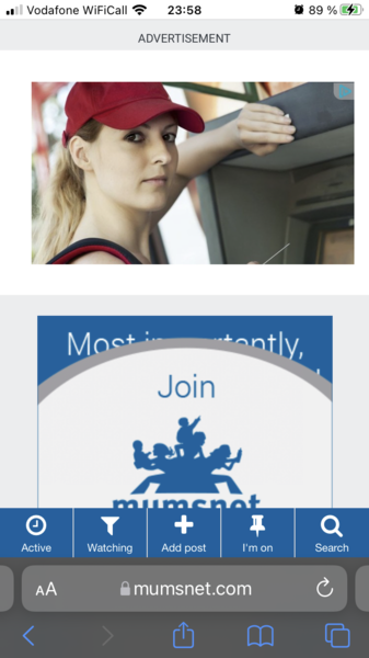 Ads covering half the page!