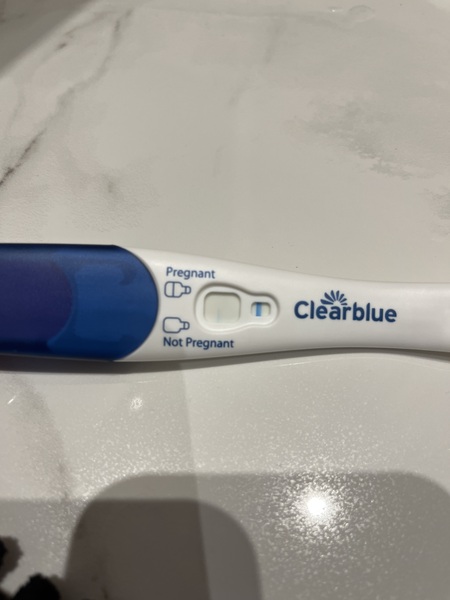 a lot of White Discharge one day before AF (TW pic attached)