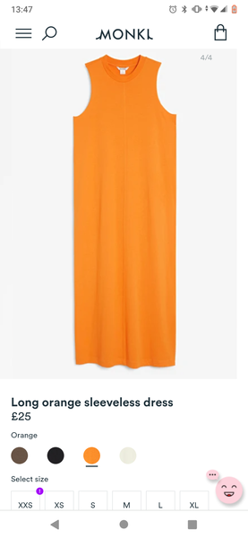 Is the colour of this dress tacky?