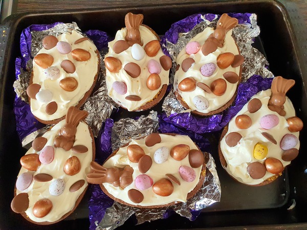 Can I show off my Easter cake? And would anyone like to show me theirs?
