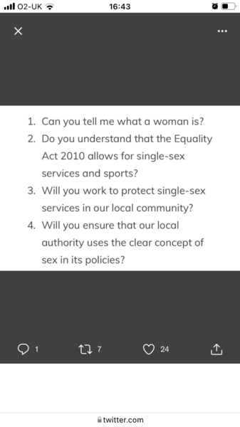 Am I wrong to bring women’s rights into a council election