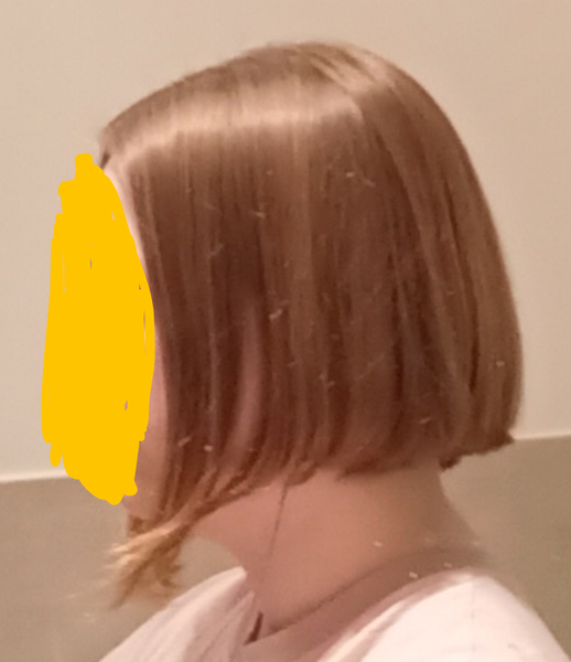 Gutted by new haircut