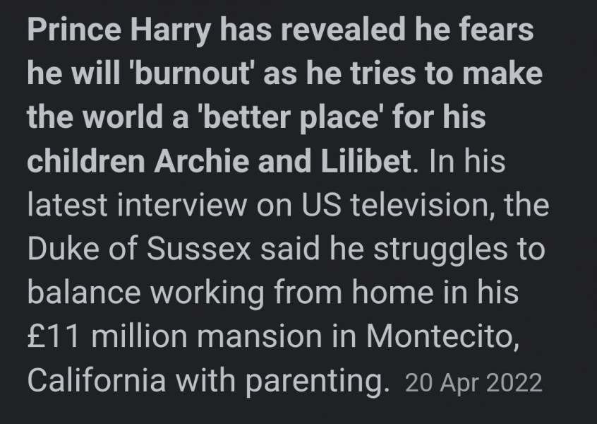 Grrrrr Prince Harry ...