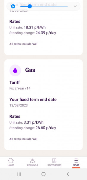 How much do you pay for gas and electric?