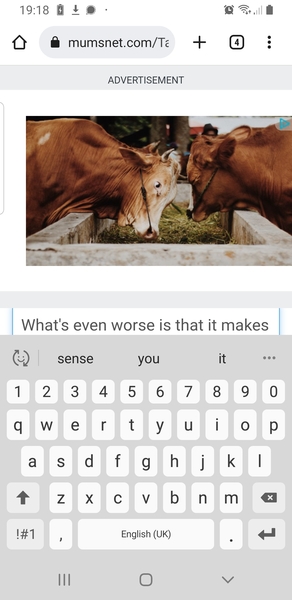 Huge ads not scrolling