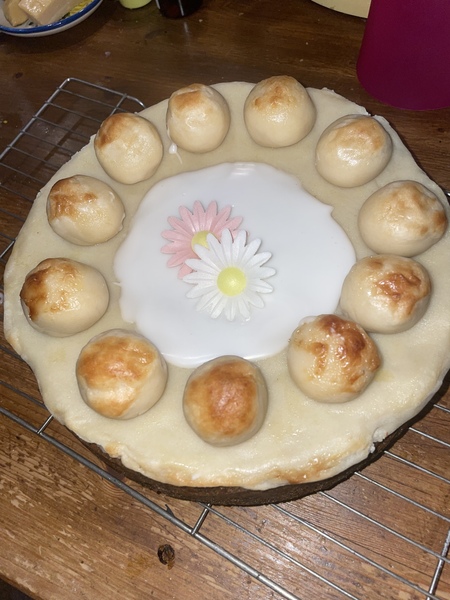 Can I show off my Easter cake? And would anyone like to show me theirs?