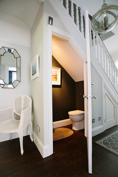 Where to put downstairs bathroom?