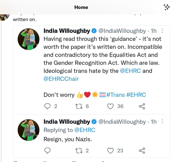 EHRC single sex guidance out