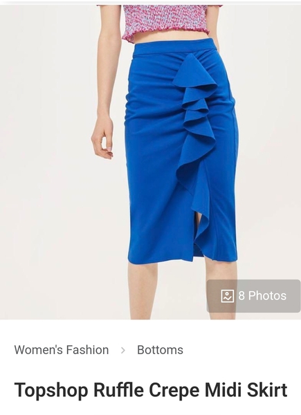 Is there a way of tracking down a skirt worn by Motherland's Julia?