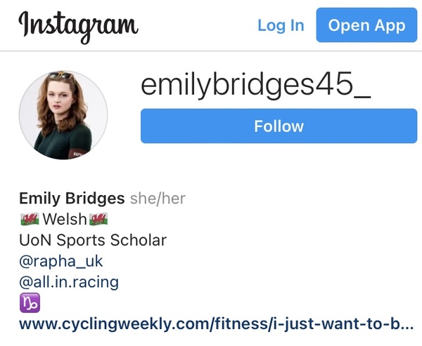 Breaking news - Emily won't compete