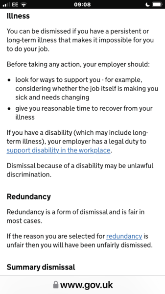 Can I be fired for calling in sick on a busy day?
