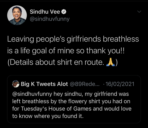 To ask for help finding this shirt