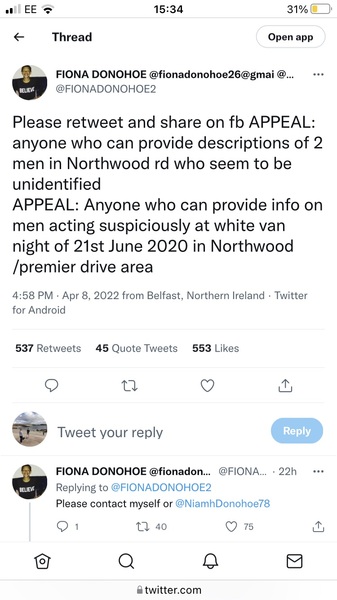 💙 THREAD 2: Will you spare five minutes to help the lovely Noah Donohoe get the justice he deserves and to support his mummy Fiona in getting the truth about what happened to her beloved son? 💙