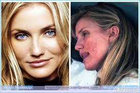When men say "I prefer women without make-up"...