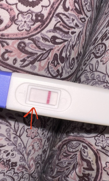 Pregnancy test confusion