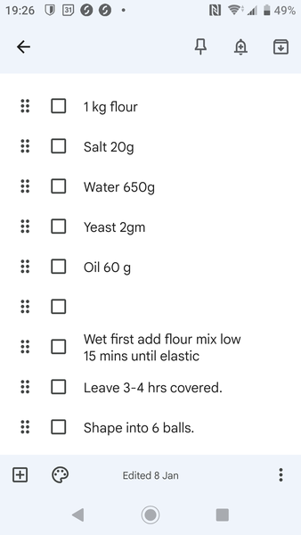 Pizza and movie night.