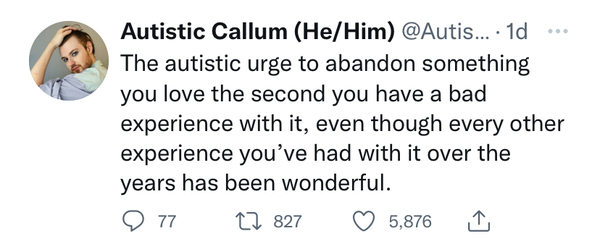 Just a quick question on how you would react/respond to this...