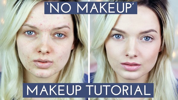 When men say "I prefer women without make-up"...