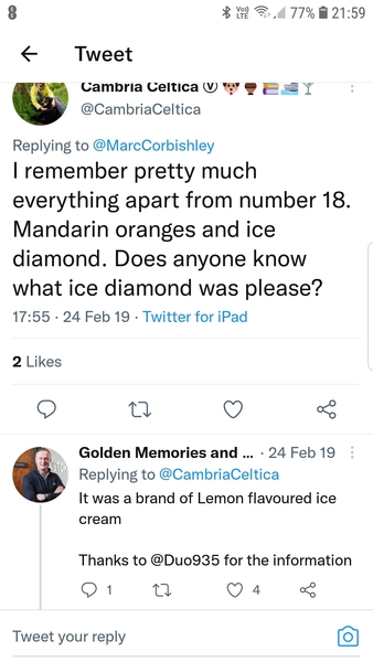 Little Chef - what was Ice Diamond?