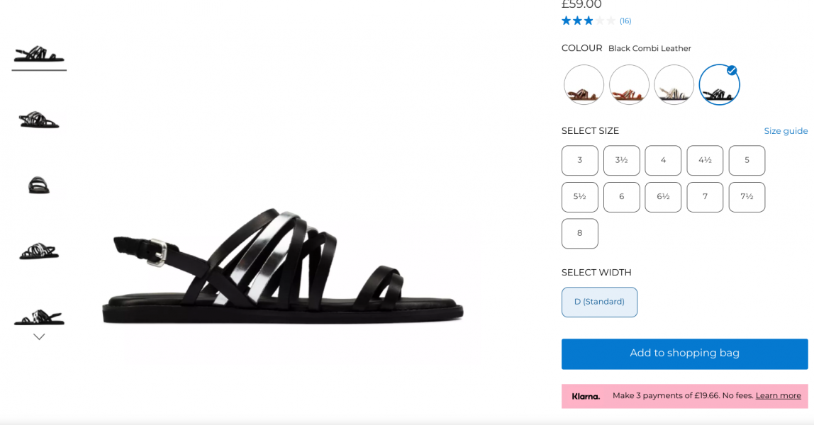 Summer sandals for 'difficult' feet