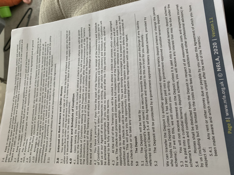 Landlord turning up unannounced 