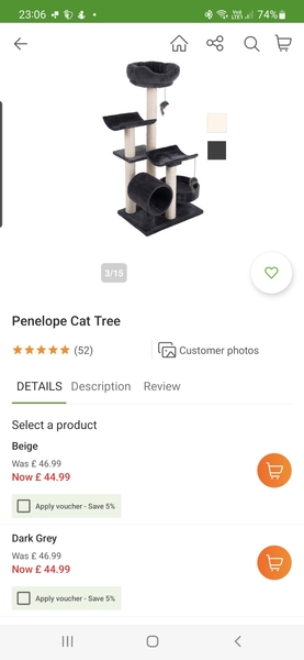 Recommend an inexpensive good cat tower