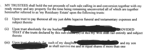Legal- speak help needed