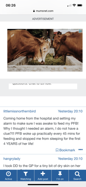 Ads covering half the page!