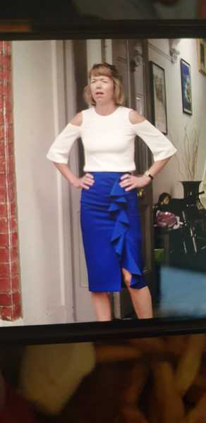 Is there a way of tracking down a skirt worn by Motherland's Julia?