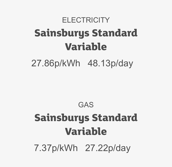 What is your new electricity unit price?