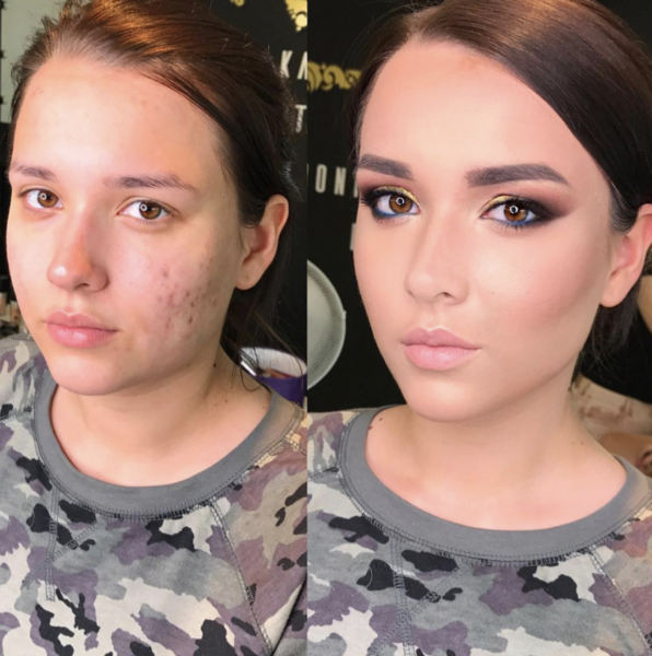 When men say "I prefer women without make-up"...