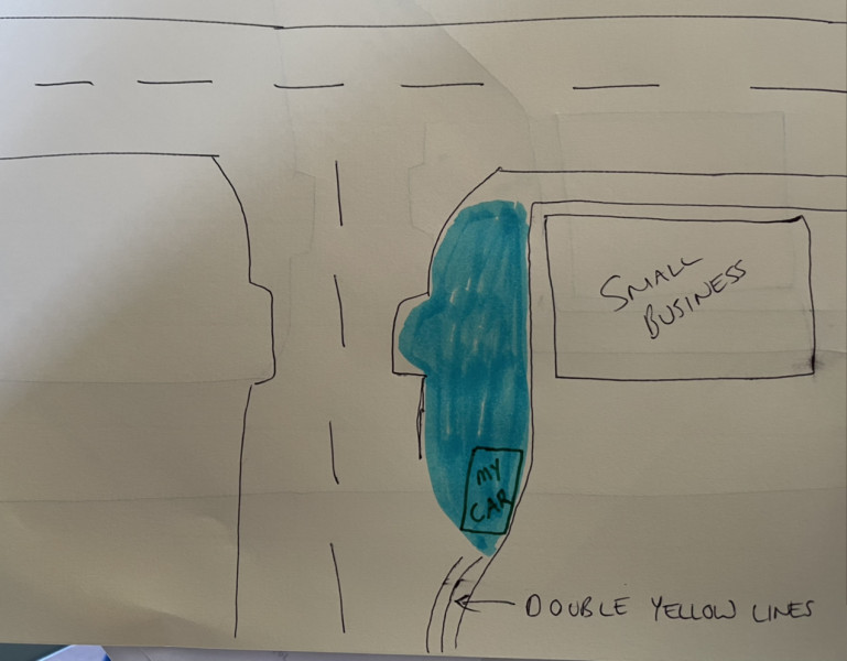 Another parking one…