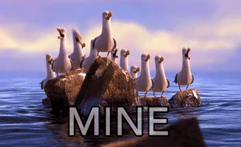 Twitter at it again, like the seagulls in Finding Nemo.