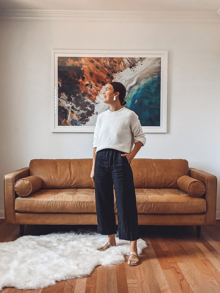 What do you wear with a jumpsuit if it's chilly?