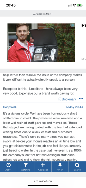 Huge ads not scrolling